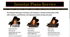 Desktop Screenshot of interiorpianoservice.com